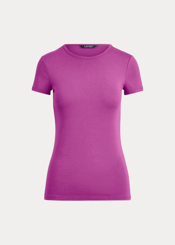 T Shirt Ralph Lauren Algodão-Blend Mulher 31962-NTFG